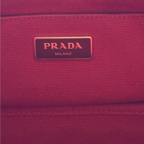 Prada Canapa Tote Bag (mini) - Picture 4 of 12